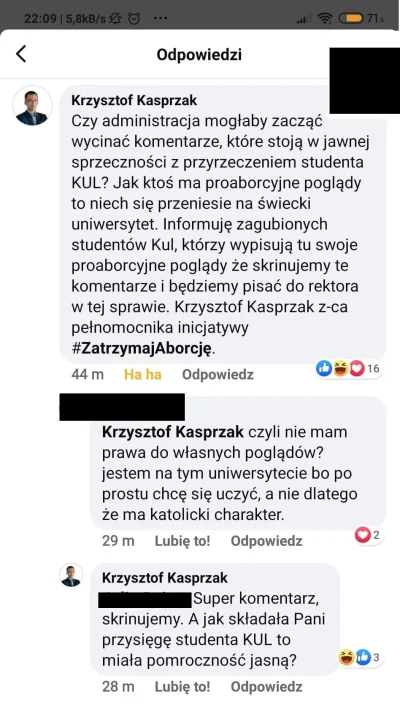 Cukrzyk2000 - Nie wiem czy pamiętacie, ale Krzysztof Kasprzak rok temu donosił na stu...