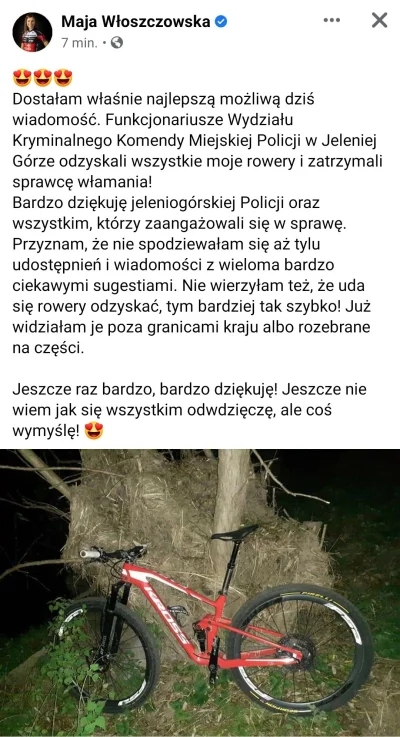 marek-miko - #policja #kradziez #rower #mtb #kolarstwo #majawloszczowska 
 rowery się...