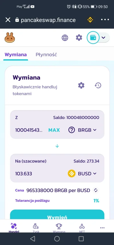 Tomasztom - 50 dolców wsadzone 70 wyjęte i lecimy dalej hah
#kryptowaluty 
#burgerb...