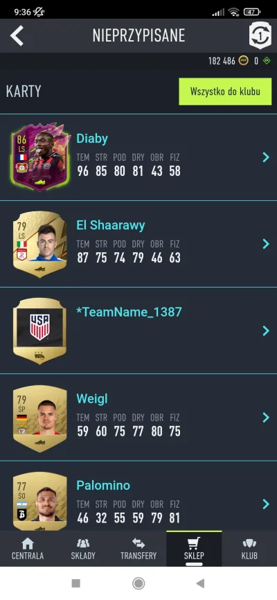 lukdrab91 - Trzymać Diaby'ego? Bo chyba ma niskie widełki cenowe. 
#fut