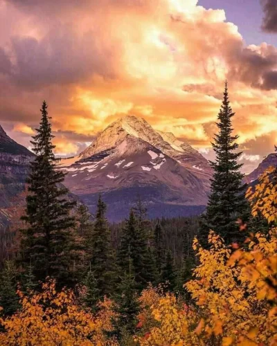 Borealny - Glacier National Park, Montana, USA
#earthporn #fotografia #gory #natura #...