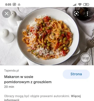 c.....j - @Cwelohik o cos takiego tylko penne lepsze bo groszek wchodzi fajnie w rurk...