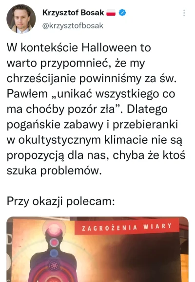 EvilToy - W kontekście Halloween Krzysiu przypomina wam, że pogańskie przebieranki są...