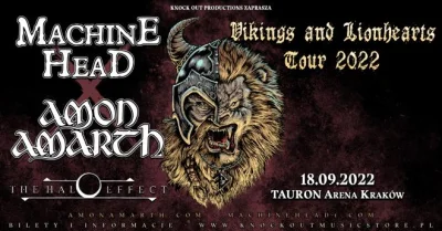 ThrashMetal - Ale sztos! Za rok w Krakowie #machinehead razem z #amonamarth #matel #k...