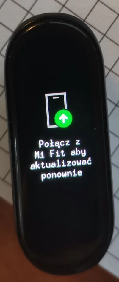 gorush - Hejo - mam problem z miband 5. Padł system w telefonie rozłączyło opaske. Ni...