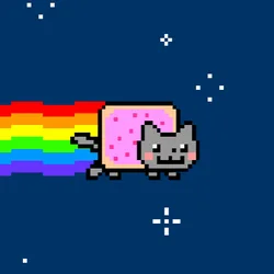 Dyhudyh - @miruskrypto: a Nyan Cat już było? może tego mema odświeżyć?