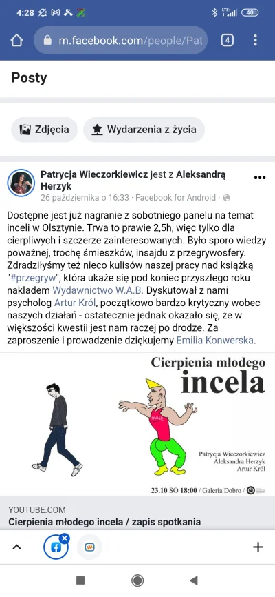 J.....t - Słuchajcie, Patrycji jest po drodze z psychologiem-psychopata ( być może ps...