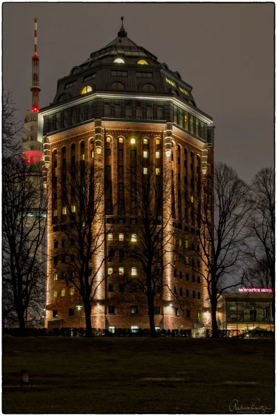 DzdzystyDzejson - a tu dla porównania największa w Europie - Wasserturm Hamburg, obec...