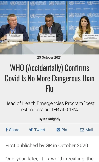 Earna - A jak ktoś jest niezaszczepiony na grypę to ma płacić wyższe podatki?
https:/...