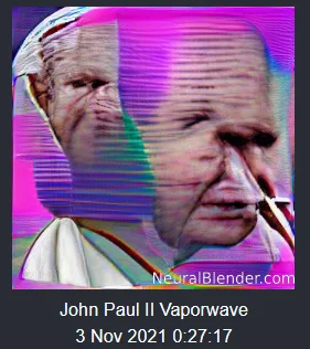 C.....m - Teraz już jest Pan Paweł wyraźny.
#neuralblender #2137 #vaporwave