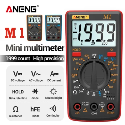 duxrm - ANENG M1 Digital Multimeter
Cena z VAT: 8,2 $
Link ---> Na moim FB. Adres w...