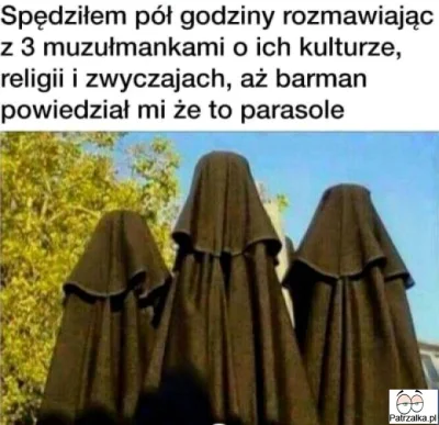 januszzczarnolasu - > „Wolność jest w hidżabie”

@Kamakumba: ( ͡° ͜ʖ ͡°)