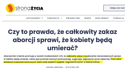 R187 - @LimiL8: Katolicy i środowiska "prolife" chcą wykreślić tą przesłankę o ratowa...