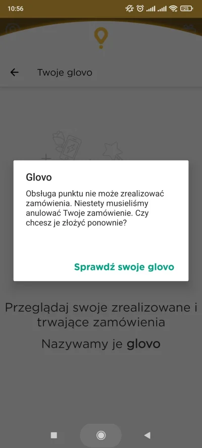 prawny_swir - To glovo to jest taka januszerka, nie dość że błąd z ich strony to jesz...