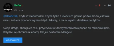 Headcrab_B - Na Lurkerze już wiedzą, że ta cała afera z aborcją i zmarłą kobietą to l...