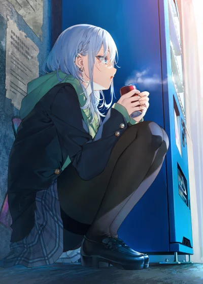 Smutny__memiarz - #randomanimeshit #originalcharacter #schoolgirl #anime