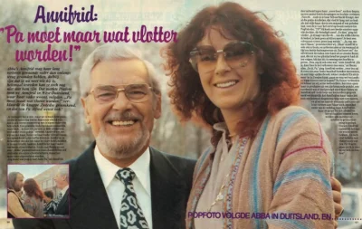 kulass - Anni-Frid Synni Lyngstad, słynna wokalistka ABBA, została spłodzona w ramach...
