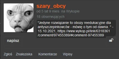 uczalka - @szary_obcy: Jak tam te obozy koncentracyjne? Bo finansowane szerzenie dezi...