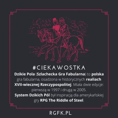 RGFK_PL - #ciekawostka
Cześć, ciekawostki po chwilowej przerwie wracają!
Może Dziki...