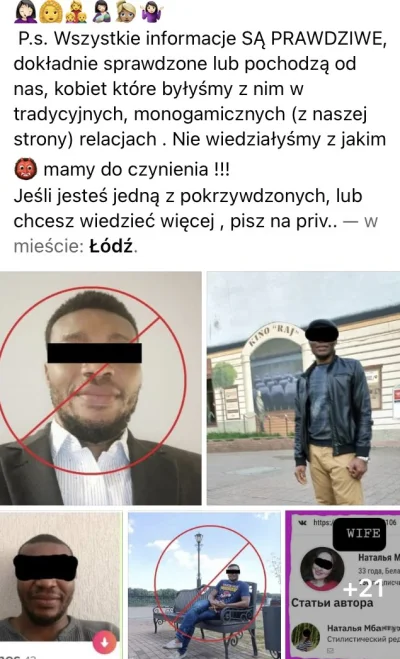 polaczyna - W Łodzi znowu jakiś Szymon Mol, biega i zostawia subsaharyjską niespodzia...