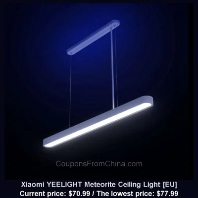 n____S - Xiaomi YEELIGHT Meteorite Ceiling Light [EU]
Cena: $70.99 (najniższa w hist...