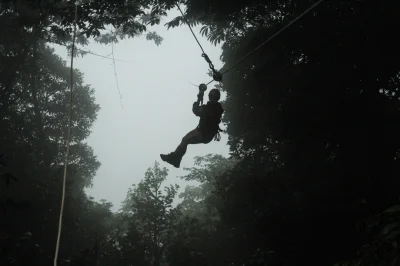 kej-ti - Po spacerze po lesie udaliśmy się na zipline. Wszystko działo się bardzo szy...