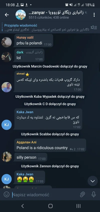 WodkaGrejfrut - @buddach ciekawy ten telegram że nie widzę swoich wiadomości