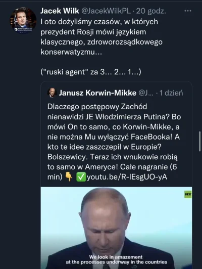 Jariii - Rosja? Ta wolnościowa i wolnorynkowa potęga? Konfederacja popiera zamordyzm ...