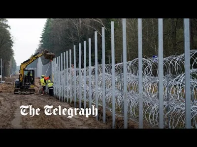 starnak - Lithuania builds first wall to stop migrants from Belarus