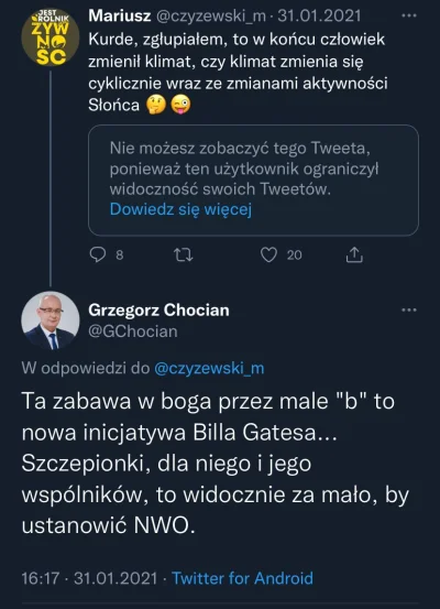 JakubWiech - Pan Grzegorz, który uważa szczepionki za narzędzie Billa Gatesa do ustan...