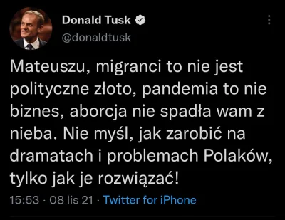m.....a - @willyfog dokładnie!

Tego Twitta Tuskowi nigdy nie zapomną - dzień wcześni...