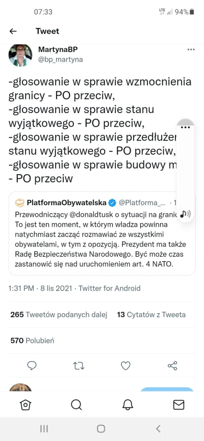 d.....e - @Wedam: Zgadza się, PO mówi, a PiS robi swoje ( ͡° ͜ʖ ͡°)