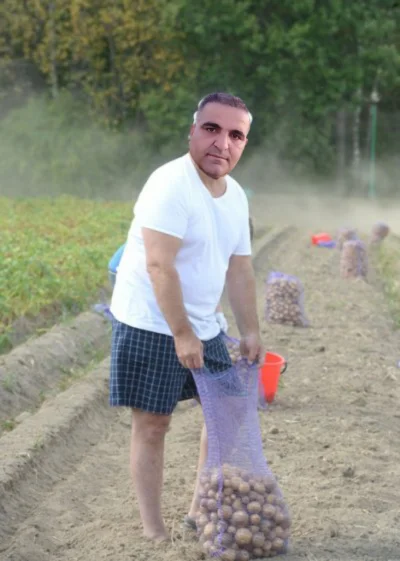 M.....7 - Dobre wieści Ahmed już w Niemczech dostał pracę w hodowli truskawek 
#bial...