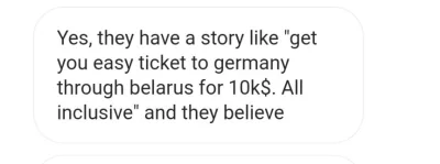 2.....k - Nie tacy biedni ci imigranci, info od koleżanki z Białorusi.