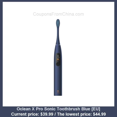 n____S - Oclean X Pro Sonic Toothbrush Blue [EU]
Cena: $39.99 (najniższa w historii:...