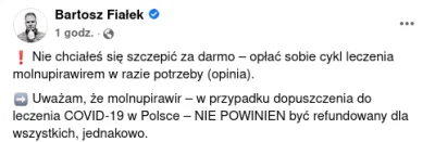 Dutch - Wczoraj trochę bez echa przeszedł ważny głos Lekarza Bartosza Fiałka przeciwk...