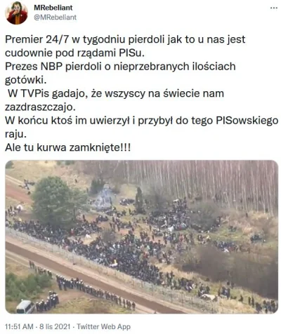 CipakKrulRzycia - #bialorus #polska #heheszki 
#bekazpisu