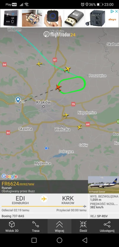 peele - #flightradar24 mgła?