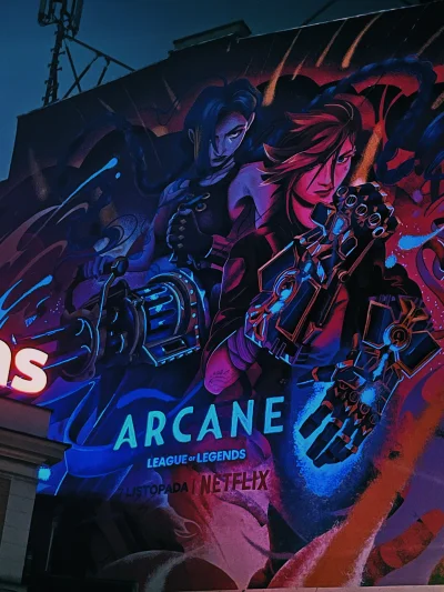 dirtydiana02 - @dirtydiana02: mural ( ͡° ͜ʖ ͡°) #arcane #leagueoflegends