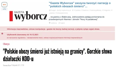 k.....o - Cyk, beleczka i pora na cs-a. Gazeta nie tworzy żadnej narracji a jedynie "...