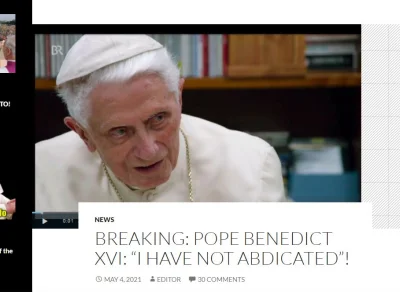 Earna - https://www.fromrome.info/2021/05/04/pope-benedict-xvi-i-have-not-abdicated/
...