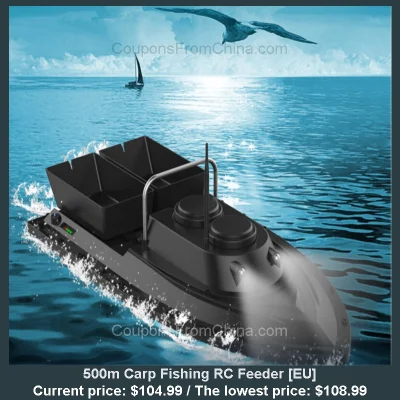 n____S - 500m Carp Fishing RC Feeder [EU]
Cena: $104.99 (najniższa w historii: $108....