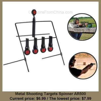 n____S - Metal Shooting Targets Spinner AR500
Cena: $6.99 (najniższa w historii: $7....