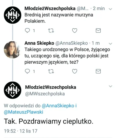 Andrzejuniedenerwuj - @kleopatrixx tutaj koledzy patrioci delikatnie mówiąc się z tob...