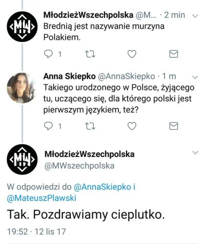 Pawu1on - @koziol87: Izu Ugonoh nie nazywaj się nigdy Polakiem
- Młodzież Wszechpols...