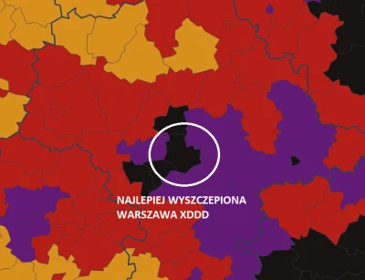 S.....b - Najlepiej wyszczepiona warszawa w czarnej strefie xD I co teraz powiedzą ci...