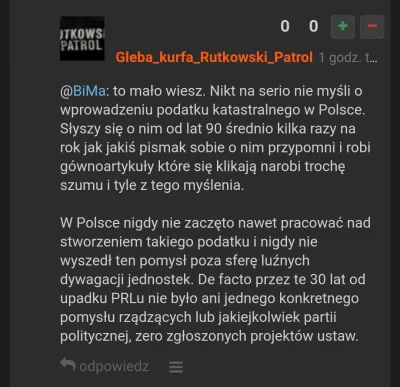 BiMa - @GlebakurfaRutkowski_Patrol co tam słychać ?