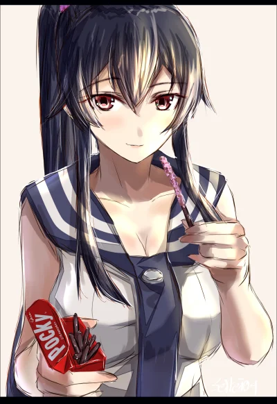 Azur88 - #randomanimeshit #anime #kantaicollection #yahagi #pocky