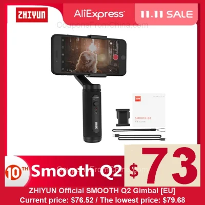n____S - ZHIYUN Official SMOOTH Q2 Gimbal [EU]
Cena: $76.52 (najniższa w historii: $...