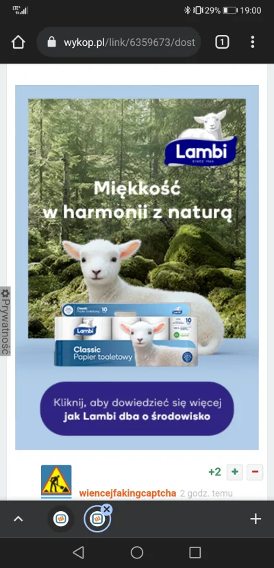 b0b3k - Lambi robisz dobrą reklamę kierunkowa apropos imigrantów w lesie xD